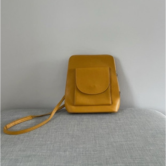 Borse in Pelle Handbags - Chic Mustard Crossbody Bag